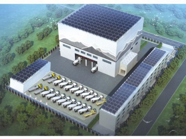 全环保型混凝土搅拌站(楼)